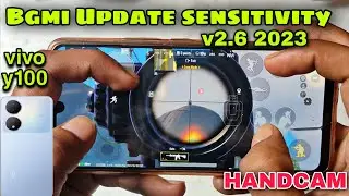 vivo y100 pubg test | new sensitivity 2023 | vivo y100 bgmi test | lazer spray #bgmilive @YouTube