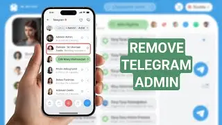 How to dismiss admin in your telegram channel