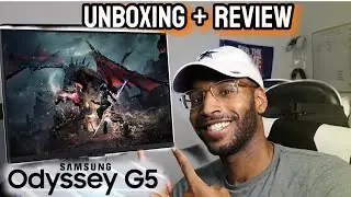 Unboxing Samsung Odyssey G50D 27” QHD IPS 180Hz 🖥️ (LS27DG500ENXZA)