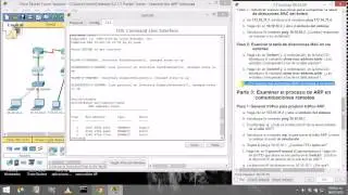 5 2 1 7 Packet Tracer   Examine the ARP Table Instructions