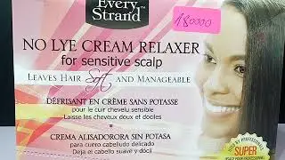 NO LYE CREAM RELAXER FOR SENSITIVE SCALP