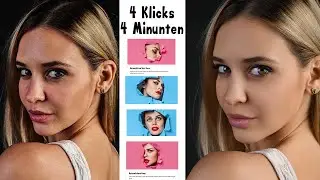 UNGLAUBLICH 1 Klick Beauty Retouch Photoshop Plugin künstliche Intelligenz auf einem neuen level