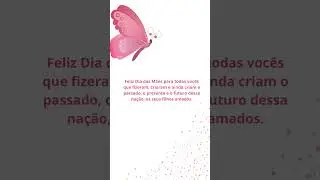 FELIZ DIA DAS MAES 