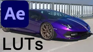 How to use color LUT in After Effects