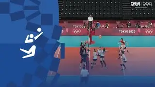 Япония — Корея. Волейбол (жен). Групповой турнир. Олимпиада-2020. Обзор матча