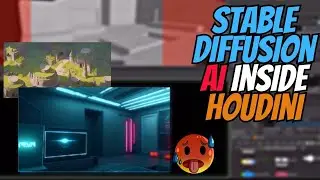 Create Realistic Render With Stable Diffusion in Houdini