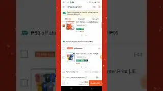 Paano mag order gamit voucher code /free shipping shopee?