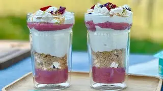 Cette mousse très légère de Fromage Blanc et crème framboise est LA recette de l'été