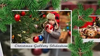 Template Christmas Gallery Slideshow Sony Vegas Pro 13 - 19 | Christmas Gallery Slideshow