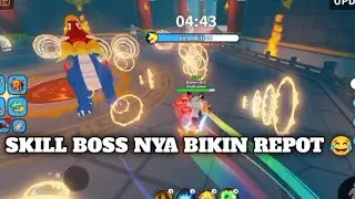 TES LAWAN BOSS DUNGEON WORLD 12 HADES LABYRINTH SOLO??? - WEAPON FIGHTING SIMULATOR