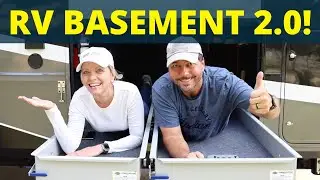 MORryde RV Upgrades! (Basement Slide Trays | Step Above | Rubber Pin Box)