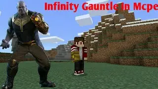 Minecraft PE Infinity Gauntle Addon