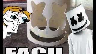 como hacer el casco de marshmello |  How to make marshmello helmet