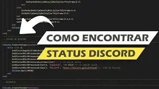 como encontrar status discord