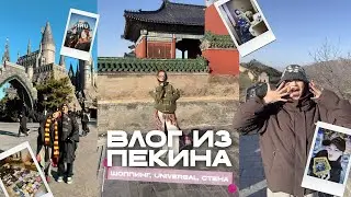 VLOG ПЕКИН | шоппинг, universal studio, великая китайская стена |ноябрь 2025