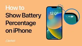 How to Show Battery Percentage on iPhone