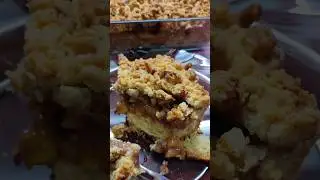 тертый пирог с яблоком