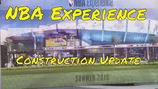 Disney Springs NBA Experience Construction Update July 2018