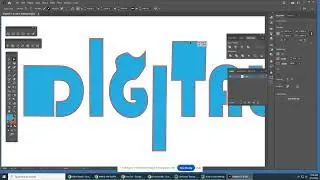 Create Outlines- Edit Text as Objects