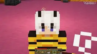 Playing Minecraft as the BEE KING!