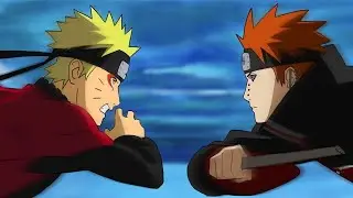 Наруто vs Пейна [AMV] [The Used Blood on My Hands]