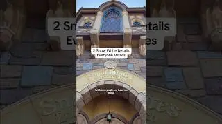 2 Snow White Details Everyone Misses #snowwhite #disneyland #disney #disneyparks #disneyshorts