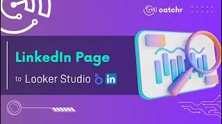 How to connect LinkedIn Page to Looker Studio? | Catchr connector