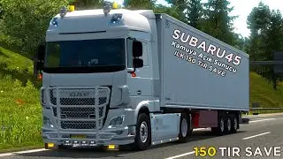 ETS2| TURKIYENIN EN BUYUK SAVE PAYLASIMI - 150 TIRLI SAVE