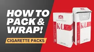 How Cigarettes are Wrapped and Packed | Cigarette Packing and Wrapping Machines