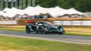 Czinger’s Full Production Car Hill Climb Record inside the Monocoque | Goodwood Festival of Speed
