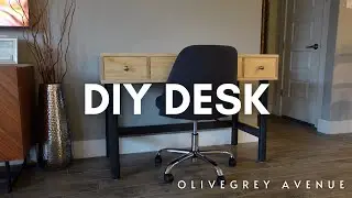 How to build an easy DIY Desk for under $100