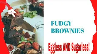 Fudgy brownie recipe eggless | Yummy brownies without condensed milk