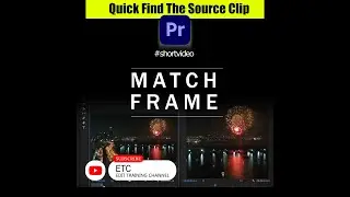 MATCH FRAME | QUICK LOCATE | ADOBE PREMIERE PRO | 