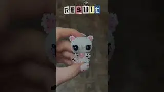котенок 😽💞как вам? спасибо за 600 подписчиков ♥️#любовь #рекомендации #амигуруми #shorts