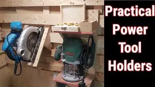 Power Tool Holders For Your French Cleat Wall
