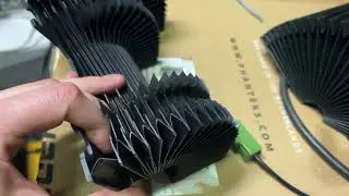 I make corrugated protection for the X axis for a cast iron machine