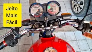 Moto só  liga no neutro. COMO RESOLVER?