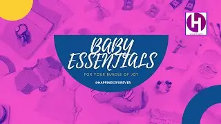 Baby Essentials |  Newborn Baby Online Amazon Shopping Haul  | Indian Mothers | HAPPINESZ FOREVER