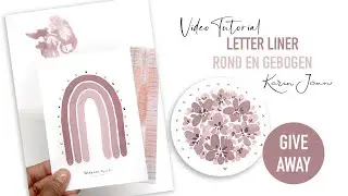 Letter Liner tutorial - Rond en Gebogen