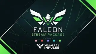 Falcon Stream Package | Animated Twitch Overlays