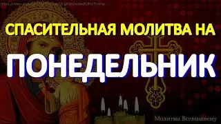 Спасительная молитва Пресвятой Богородице на понедельник. Просите о любой помощи