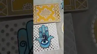 Lippan Art Patches purely madhe with Love #lippanmirrorart #art #lippanartdesign #artist