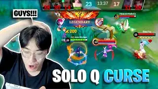 Any game is LOSEABLE in SOLO Q | Mobile Legends