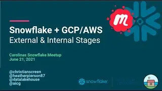 How to use Snowflake Stages on GCP (AWS)