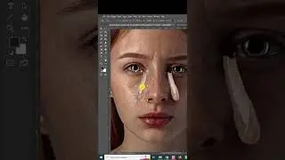 Add Realistic Tears on face - Adobe Photoshop | 