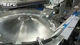 Wax block automatic packaging machine, Soap packaging machine, Disk turntable packaging machine