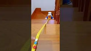 fed Donald Duck - watch until the end 🤣 #social #funny #tiktok #family