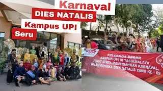 #Keseruan dan kemeriahan Tradisi Unik Karnaval Hari Jadi UPI ke 69|ada Bpk Agum Gumelar@ewahyu13