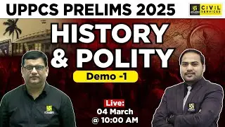 UPPCS Prelims 2025 | History & Polity | Demo Class-1 | Dharmendra Sir & Imran Sir | UPPCS Utkarsh