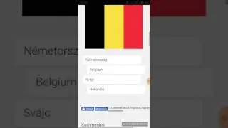 Zászlók kítalálása ☺( Egy hibám sem lett)☺